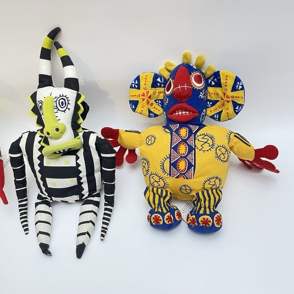 The Lion King The Broadway Musical Beanbag Plushes Lot Of 3 Tricksters 1, 4, 5 - Picture 3 of 12